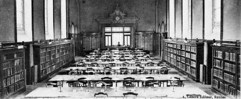 La Bibliothèque Municipale et Universitaire de Rennes, début XXe