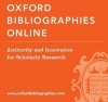 Logo Oxford Bibliographies
