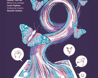 affiche transidentités en BD