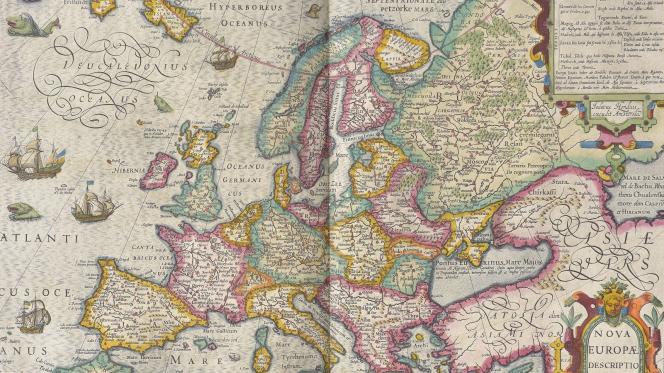 Carte de l'Europe