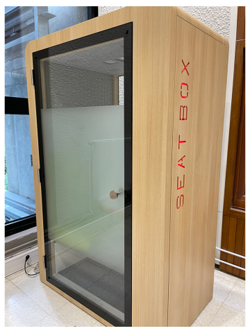 Photos des cabines acoustiques 