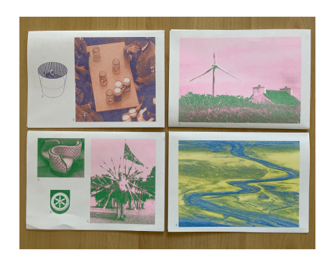 Photo : risographie par Valentin Fleuret