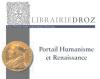 Logo DROZ : Portail Humanisme et Renaissance
